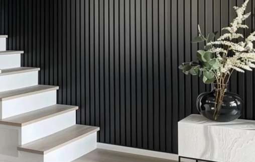 Akoestische zwarte wanden